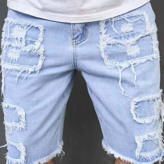 🔥 -53% SUL TUO STILE ESTIVO! 👖 Shorts in Denim Risanati con Cotone Morbido! 😎