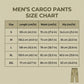 👖Pantaloni cargo casual da uomo, con molteplici tasche, vita regolabile e tessuto resistente 🏔️
