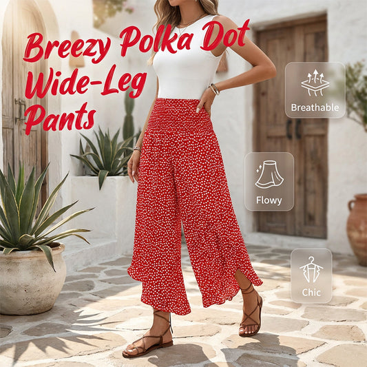 🔥 HEUTE -50% ⏰ Weite Damenhose mit hoher Taille 👖 figurbetont, bequem & elegant – perfekt für jeden Anlass ✨