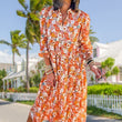 ✨ 50% RABATT 💐 Elegant blommig klänning för dam 👗 Lätt, luftig & perfekt för både stad och semester ☀️