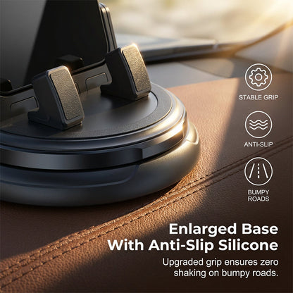 🔥 50% rabatt 🚗 360° roterande mobilhållare för bilen – stabil, stilren & perfekt för handsfree-körning 📱✨