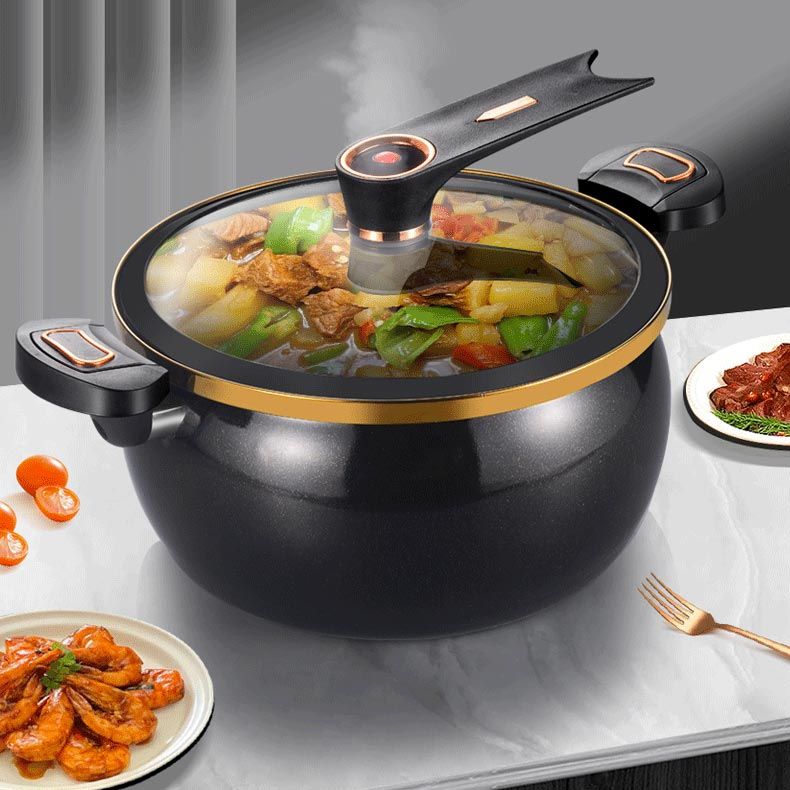 🍲 50% RABATT NU! 🔥 Emaljerad Tryckminipanna med Non-stick – Spara Tid i Köket – 8L Stor Kapacitet – Perfekt för Soppor, Grytor & Ångning – Snabb & Jämn Värmefördelning 🥘