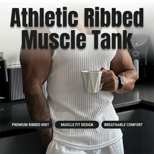 ⚡ 2+1 GRATIS! Elastisches Herren-Tanktop – Eng anliegend, bequem & ideal für Alltag & Gym 🏋️‍♂️