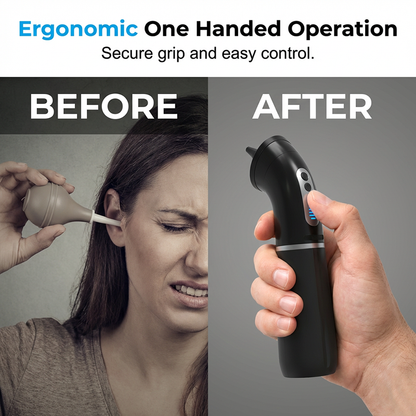 🔥 50% RABATT 👂 Skonsamt elektriskt öronrengöringskit ✨ Säker, mjuk rengöring hemma – hygieniskt & enkelt att använda 🌿