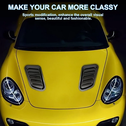 🔥 -50% NUR HEUTE! Sportliche Motorhauben-Lüftungsschlitz-Deko – Verleihe deinem Auto echten Racing-Look 🚗💨