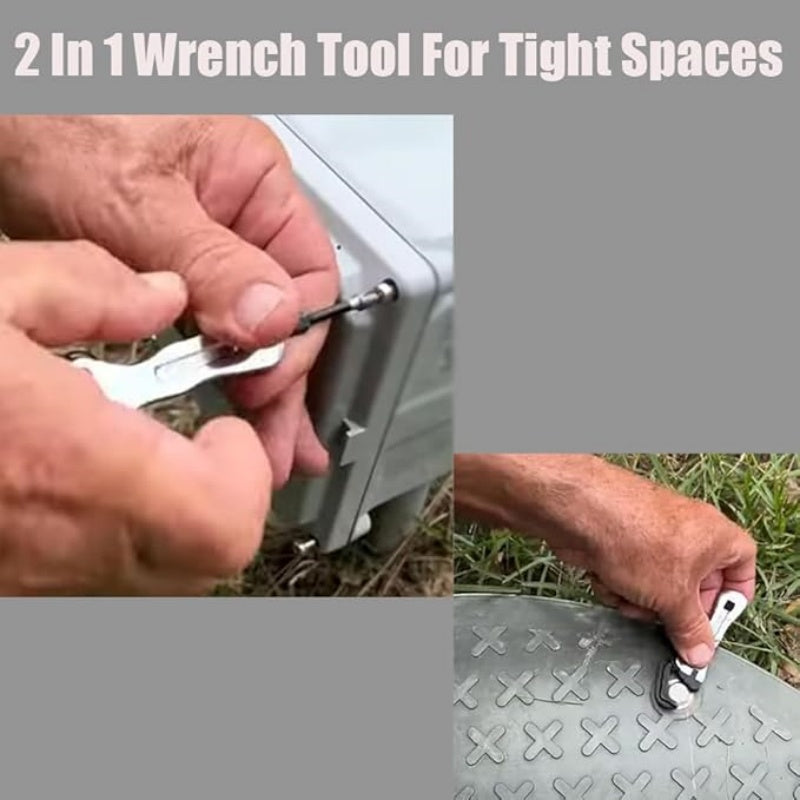 💥 Zum halben Preis! Tragbarer Mini-Schraubenschlüssel – passt sich automatisch jeder Größe an ⚡
