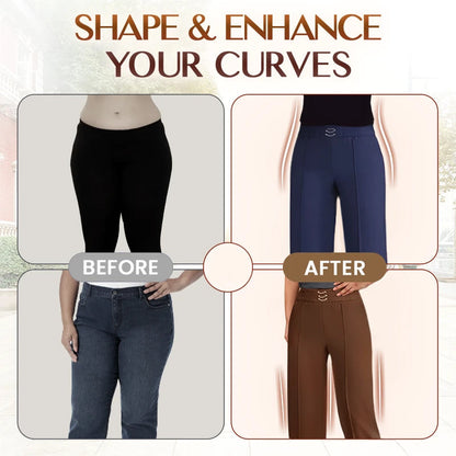 💎  -50% PREMIUM DEAL Elegante High-Waist Wide-Leg Hose für Damen – edler Stoff, schlank machender Schnitt & zeitlos chic 👖✨