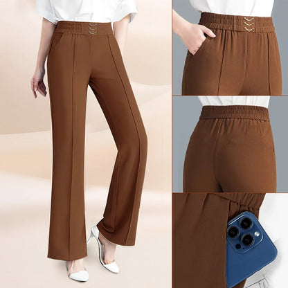 💎  -50% PREMIUM DEAL Elegante High-Waist Wide-Leg Hose für Damen – edler Stoff, schlank machender Schnitt & zeitlos chic 👖✨