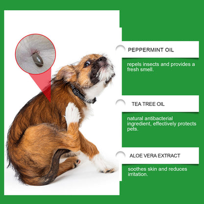 💥 MEGA DEAL: KAUF 2, ERHALTE 1 GRATIS 🎁 Natürlicher Lopp- & Fästingspray 🐶🐱 schützt effektiv & schonend 🌿