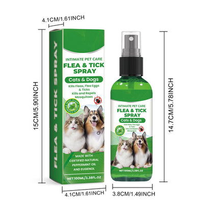 💥 MEGA DEAL: KAUF 2, ERHALTE 1 GRATIS 🎁 Natürlicher Lopp- & Fästingspray 🐶🐱 schützt effektiv & schonend 🌿