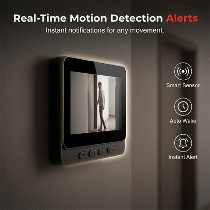 🔥 50% RABATT – Smart Dörrklocka med 4,3" Display 🏠 Se vem som ringer i realtid & prata direkt via tvåvägskommunikation 💖