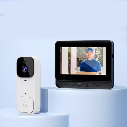 🔥 50% RABATT – Smart Dörrklocka med 4,3" Display 🏠 Se vem som ringer i realtid & prata direkt via tvåvägskommunikation 💖