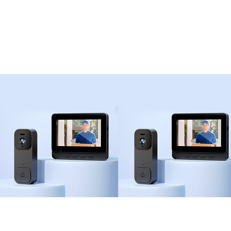 🔥 50% RABATT – Smart Dörrklocka med 4,3" Display 🏠 Se vem som ringer i realtid & prata direkt via tvåvägskommunikation 💖