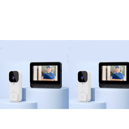 🔥 50% RABATT – Smart Dörrklocka med 4,3" Display 🏠 Se vem som ringer i realtid & prata direkt via tvåvägskommunikation 💖