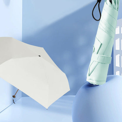 🏆 50% RABATT 🔥 Ultralätt och kompakt paraply för alla väder ☀️🌧️ Effektivt solskydd & slitstark ram – perfekt för vardag & resa 🎁
