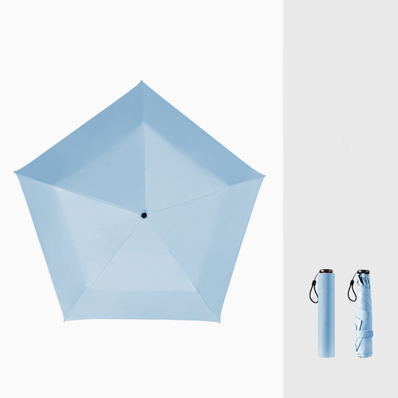 🏆 50% RABATT 🔥 Ultralätt och kompakt paraply för alla väder ☀️🌧️ Effektivt solskydd & slitstark ram – perfekt för vardag & resa 🎁