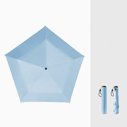 🏆 50% RABATT 🔥 Ultralätt och kompakt paraply för alla väder ☀️🌧️ Effektivt solskydd & slitstark ram – perfekt för vardag & resa 🎁