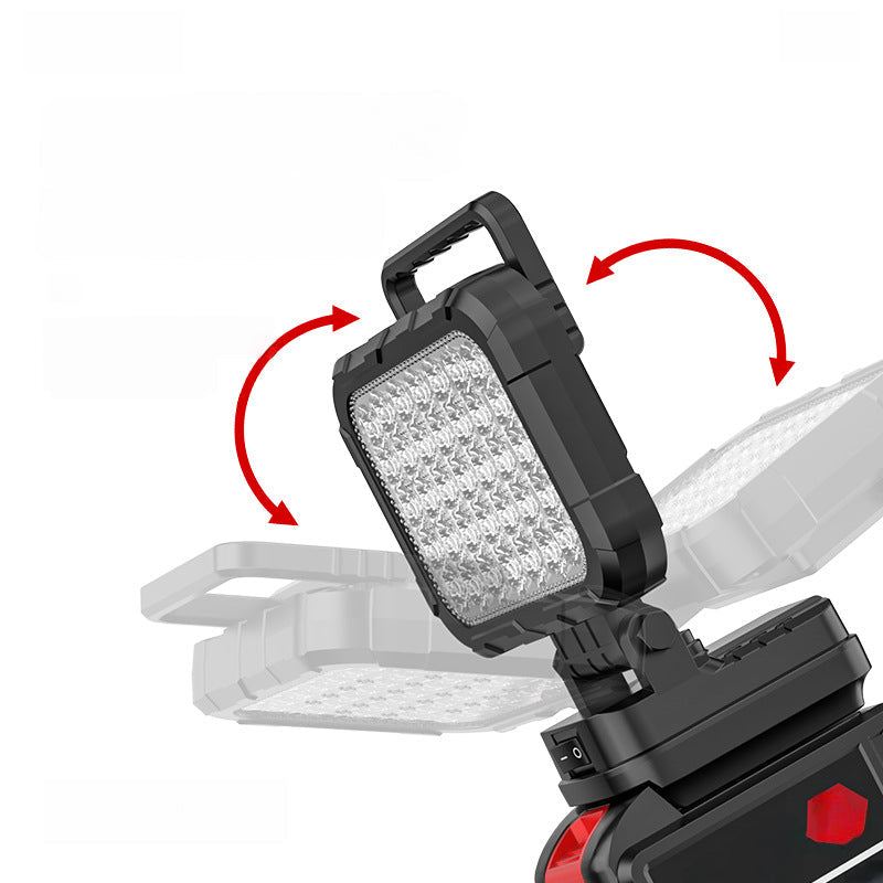 🌞🔧 FRÜHLINGS-DEAL: -50% 💥 180° drehbare LED-Arbeitsleuchte – kabellos, robust & mit Powerbank (Dual-USB) 🔋 Perfekt für Werkstatt, Baustelle & Camping
