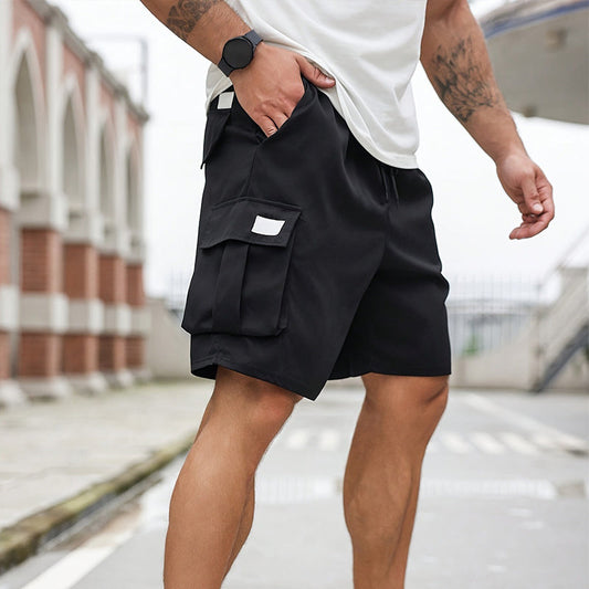 💥 50% RABATT NU! 🩳 Herrshorts med smarta fickor & justerbar midja ✨ Lätt, luftig & redo för familjeutflykter & friluftsliv 🌿