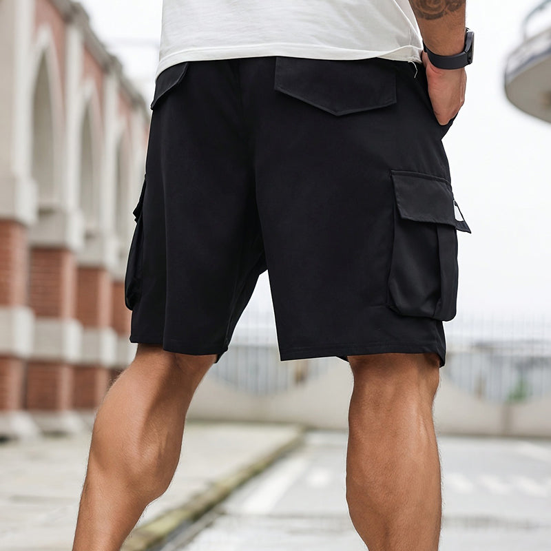 💥 50% RABATT NU! 🩳 Herrshorts med smarta fickor & justerbar midja ✨ Lätt, luftig & redo för familjeutflykter & friluftsliv 🌿