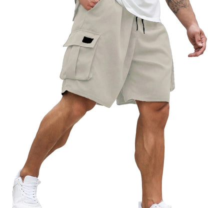 💥 50% RABATT NU! 🩳 Herrshorts med smarta fickor & justerbar midja ✨ Lätt, luftig & redo för familjeutflykter & friluftsliv 🌿