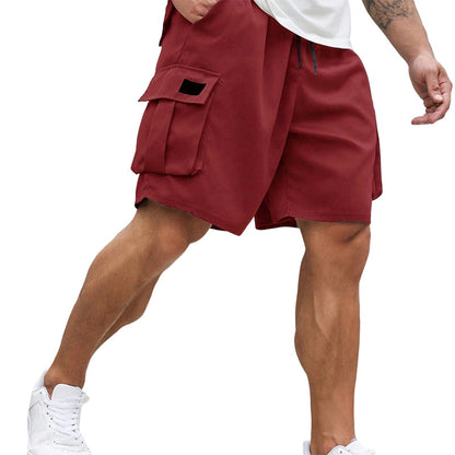 💥 50% RABATT NU! 🩳 Herrshorts med smarta fickor & justerbar midja ✨ Lätt, luftig & redo för familjeutflykter & friluftsliv 🌿