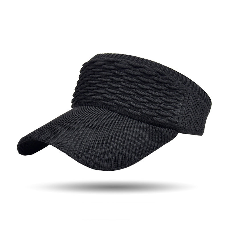 🔥 KÖP 1 FÅ 1 GRATIS 🧢 Andningsbar stickad solvisir för kvinnor ☀️ UV-skydd, sval komfort & perfekt för sommarens alla aktiviteter 🎾✨