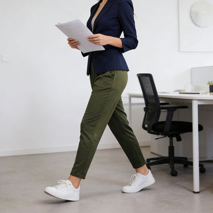 ✨ STORSÄLJARE I SVERIGE 🇸🇪 50% rabatt 👖 Eleganta plus size-byxor med fickor – modern passform & maximal komfort 💫