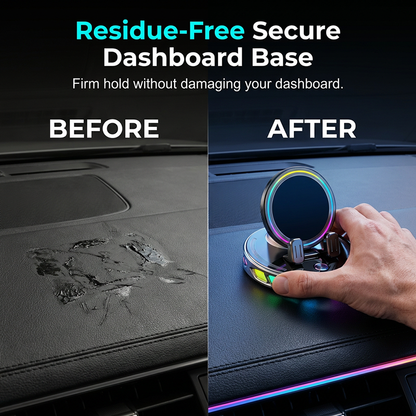 🌟 BÄSTSÄLJARE 🔥 50% RABATT 🚗 RGB Bilhållare med Trådlös Laddning – säker, smart & perfekt för daglig pendling ⚡