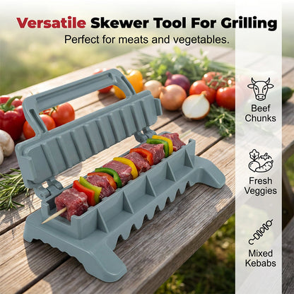 ⚡️Kebab-Maker: Perfekt formade spettar utan att de fastnar och utan tidsspill 🥩