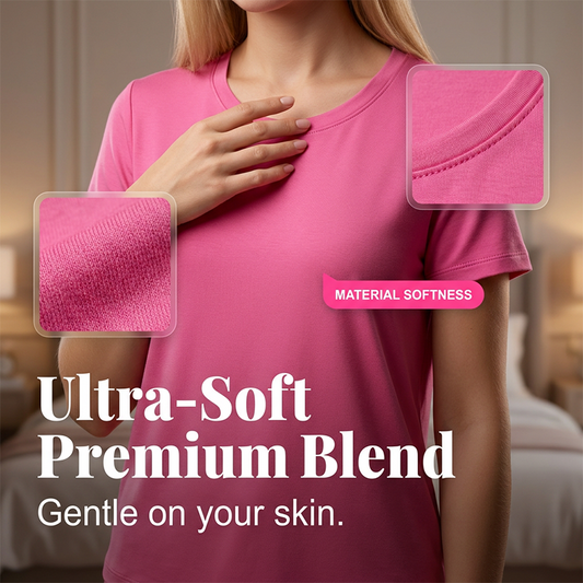 💤🔥 SOMMER-DEAL: -50% 👗 Damen Pyjama-Set – ultraweich, atmungsaktiv & perfekt für erholsame Nächte ✨