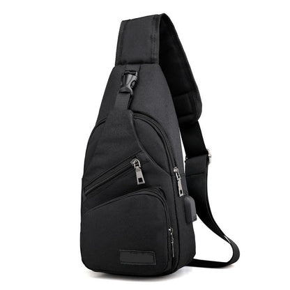 🎒 50% RABATT NU!⛰️ Outdoor Sport Sling Pack – Multifunktionell, Hållbar & USB Port – Urban Pendlare Essential 🚴‍♂️