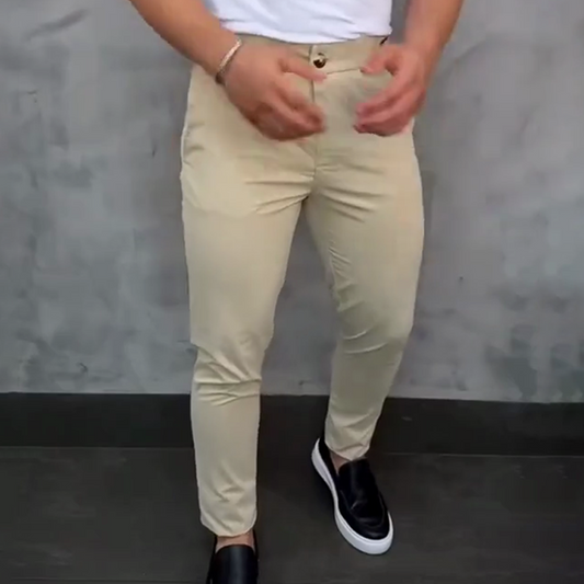 Stretchhose im Slim Fit für Herren