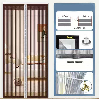 🧲🔥 50% RABATT 🌿 Praktisk myggskyddslösning för hemmet 🏡 Magnetgardin – enkel att installera, perfekt för sommaren ☀️