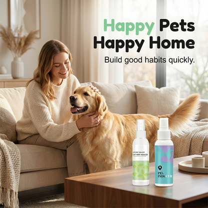 🔥 50% RABATT 🐶 Pet Potty Training Spray ✨ Hjälper din hund att lära sig rätt plats snabbare – för ett renare och tryggare hem 🏡