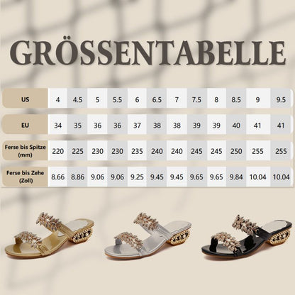 🔥 50% RABATT – SISTA DAGEN ⏰👡 Eleganta damsandaler med strass & metalldetaljer ✨ Bekväma, stilfulla & perfekta för sommaren ☀️