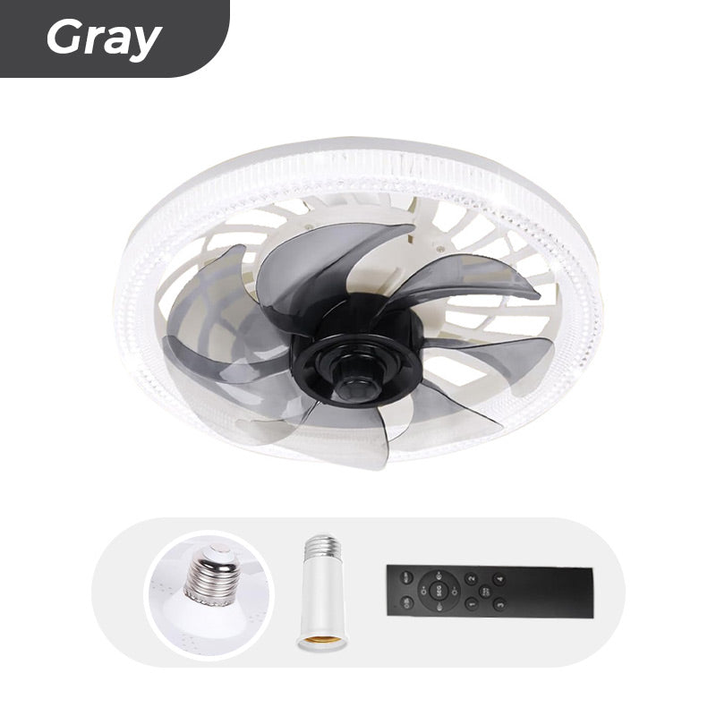 🌙 50% RABATT 💥 Tyst 2-i-1 Fläkt + LED-lampa 💡 perfekt komfort för varma nätter & lugn sömn 🛌✨
