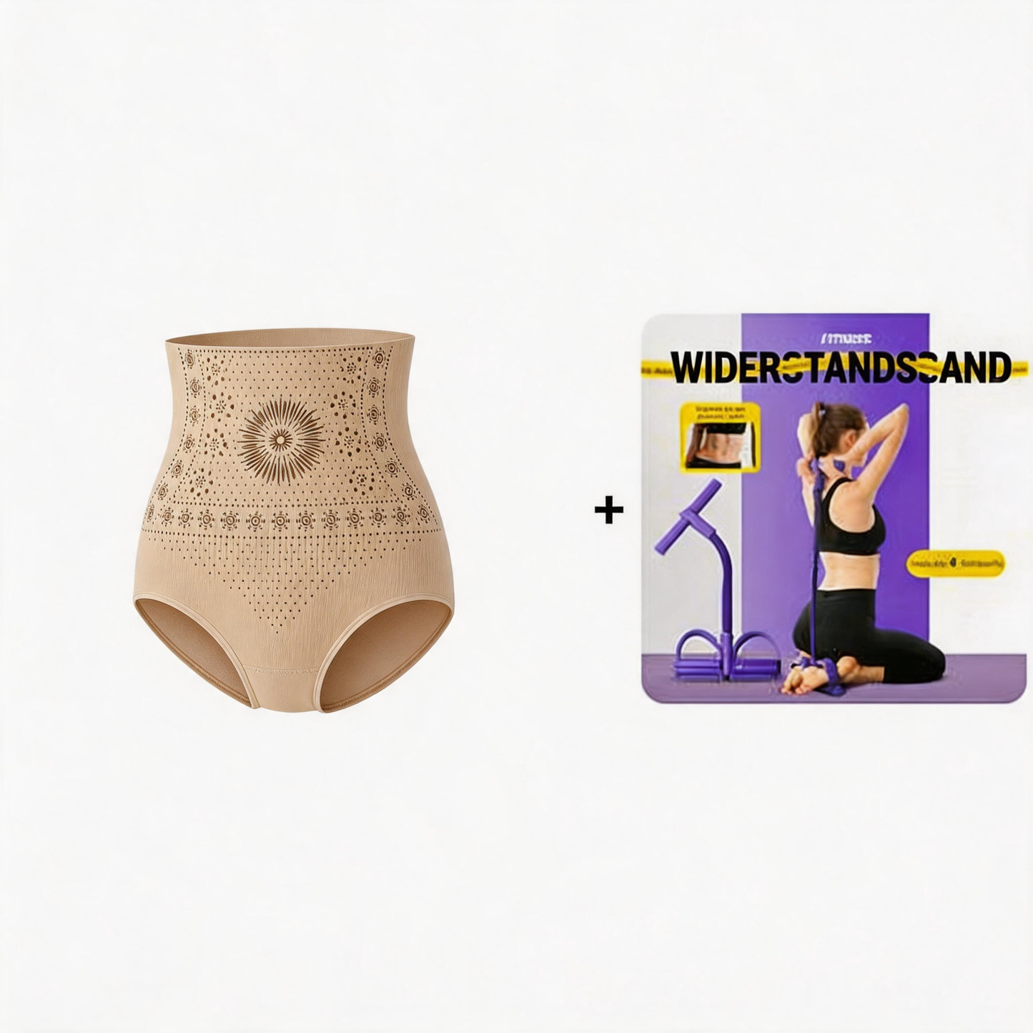 💥 LIMITED DEAL: -50% 👙 Höga midja shaping shorts för damer 🔥 slätar ut, lyfter & ger snygg silhuett ✨