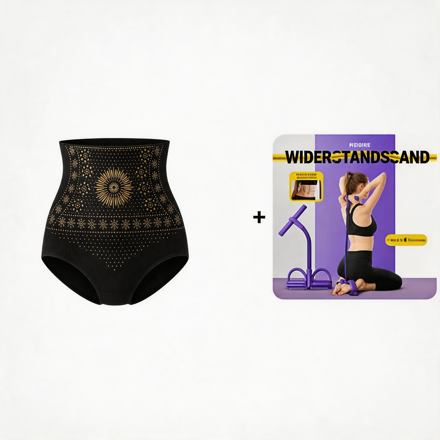 💥 LIMITED DEAL: -50% 👙 Höga midja shaping shorts för damer 🔥 slätar ut, lyfter & ger snygg silhuett ✨