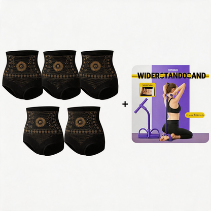 💥 LIMITED DEAL: -50% 👙 Höga midja shaping shorts för damer 🔥 slätar ut, lyfter & ger snygg silhuett ✨