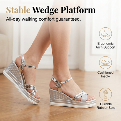 💫 50% RABATT 👡 Trendiga sandaler med öppen tå – lätt, bekväm & formande look för längre ben ✨