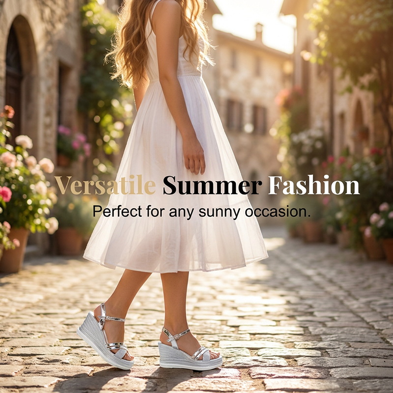 💫 50% RABATT 👡 Trendiga sandaler med öppen tå – lätt, bekväm & formande look för längre ben ✨