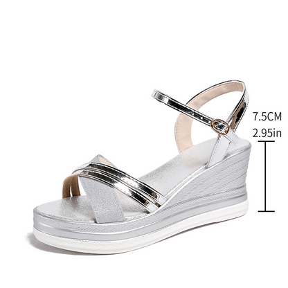 💫 50% RABATT 👡 Trendiga sandaler med öppen tå – lätt, bekväm & formande look för längre ben ✨
