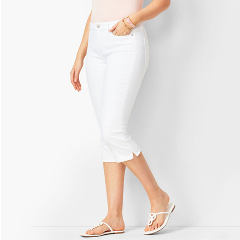 🔥 JUST NU: 50% RABATT 👖 Capri-jeans i stretch för dam ✨ Smickrande passform & perfekt för vardag och semester ☀️