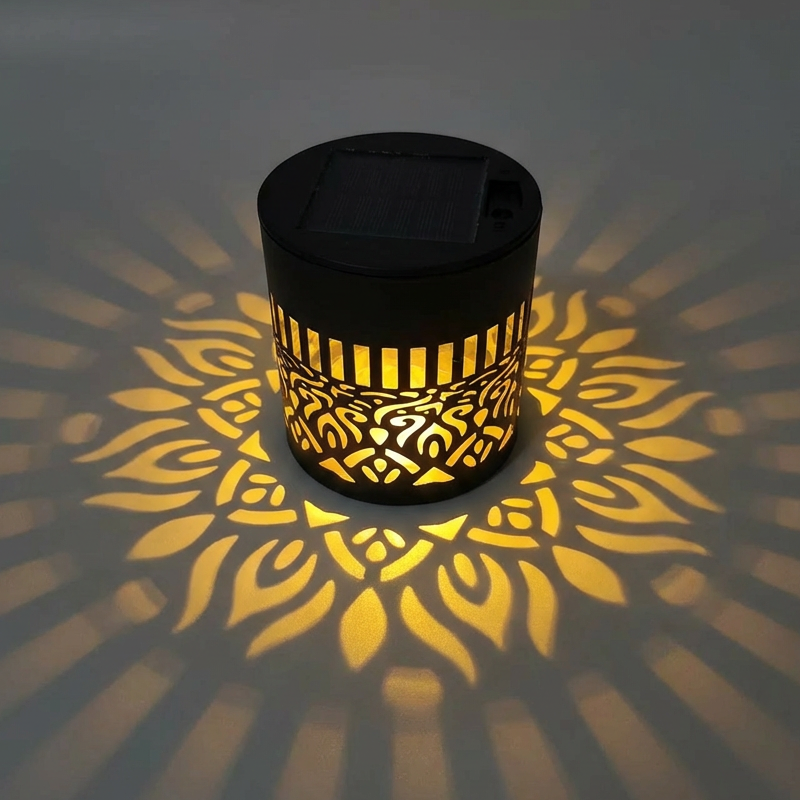 ☀️🔥 -50% RABATT 🎉 Solcellsdriven Mandala Projektorlampa – magisk Lichtprojektion für Garten & Terrasse ✨🌙