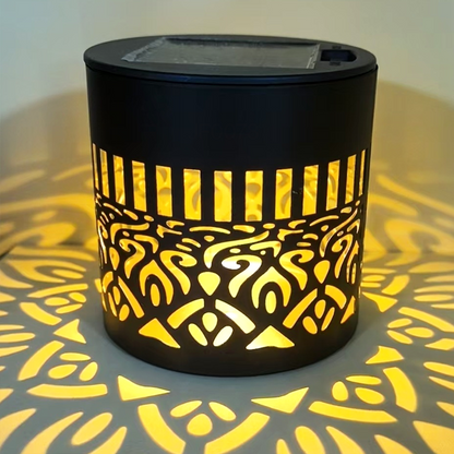 ☀️🔥 -50% RABATT 🎉 Solcellsdriven Mandala Projektorlampa – magisk Lichtprojektion für Garten & Terrasse ✨🌙