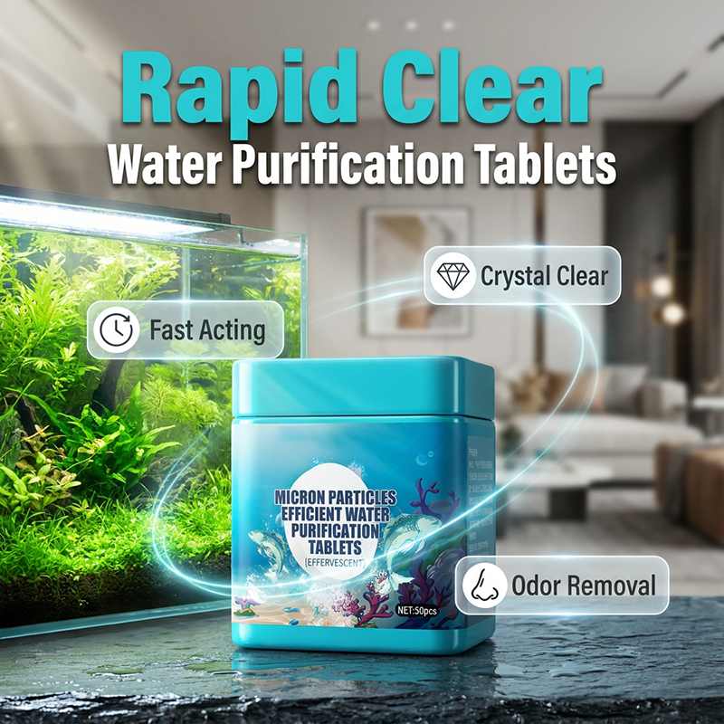 💎 50% RABATT 🐟 Friskare akvarium på nolltid 🌿 Effektiva vattenreningstabletter – enkel skötsel för varje fiskägare ✨
