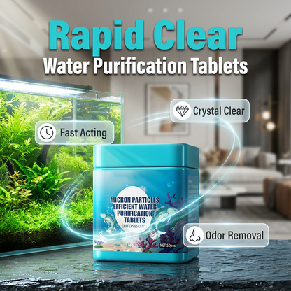 💎 50% RABATT 🐟 Friskare akvarium på nolltid 🌿 Effektiva vattenreningstabletter – enkel skötsel för varje fiskägare ✨