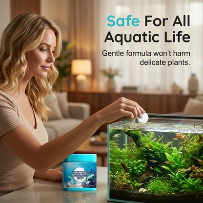 💎 50% RABATT 🐟 Friskare akvarium på nolltid 🌿 Effektiva vattenreningstabletter – enkel skötsel för varje fiskägare ✨