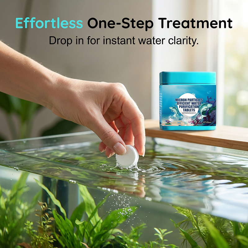 💎 50% RABATT 🐟 Friskare akvarium på nolltid 🌿 Effektiva vattenreningstabletter – enkel skötsel för varje fiskägare ✨